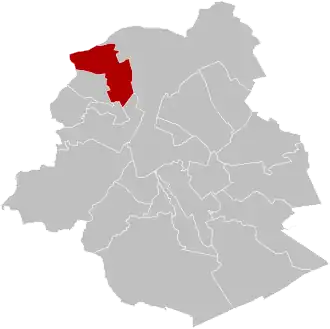 Localisation de Jette