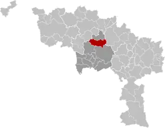 Localisation de Jurbise