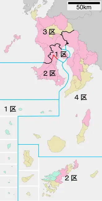 Carte de la circonscription.