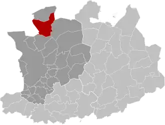 Localisation de Kalmthout