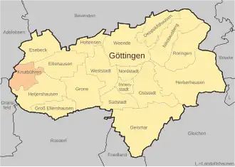 Localisation de Knutbühren