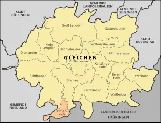 Localisation de Ischenrode