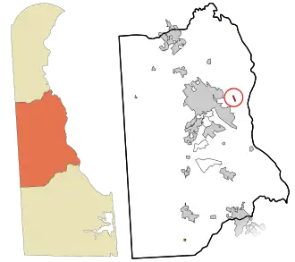 Localisation de Little Creek