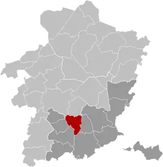 Localisation de Kortessem