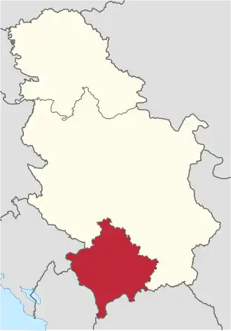 Image illustrative de l’article Kosovo-et-Métochie