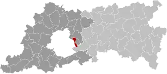 Localisation de Kraainem