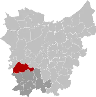 Localisation de Kruisem