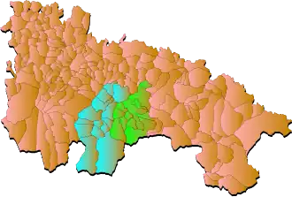 Localisation de Comarque de Cameros