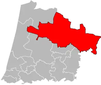 Canton de Haute Lande Armagnac