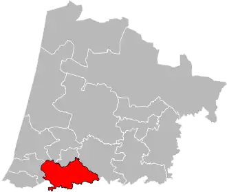 Canton d'Orthe et Arrigans