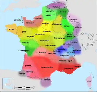 Image illustrative de l’article Langues régionales ou minoritaires en France
