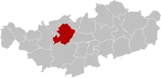 Localisation de Lasne