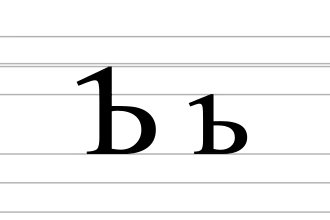 Image illustrative de l’article Ƅ