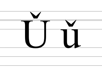 Image illustrative de l’article Ǔ