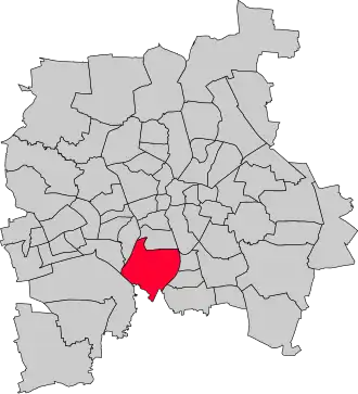 Localisation de Connewitz