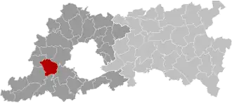 Localisation de Lennik