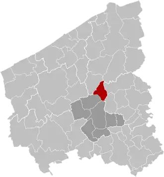 Localisation de Lichtervelde