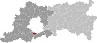 Localisation de Linkebeek