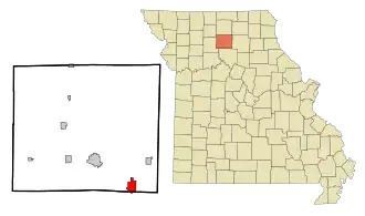 Localisation de Marceline