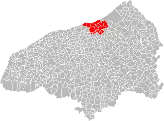 Localisation de Dieppe-Maritime