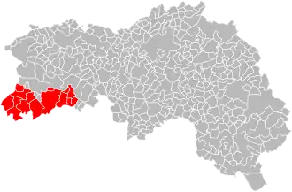 Localisation de Communauté de communes Andaine-Passais