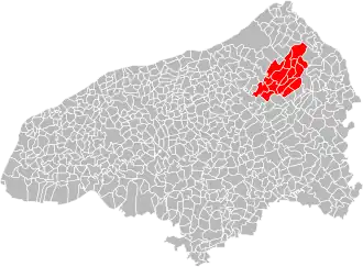 Localisation de Communauté de communes de Londinières