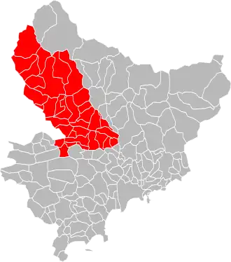 Localisation de Communauté de communes Alpes d'Azur