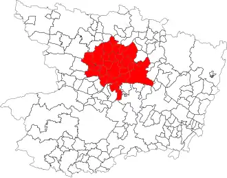 Localisation de Angers Loire Métropole