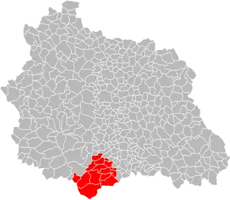 Localisation de Ardes Communauté