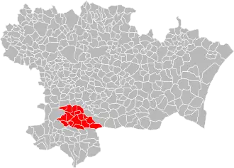 Localisation de Communauté de communes Aude en Pyrénées