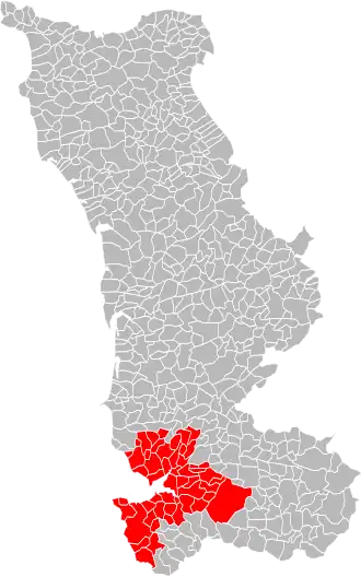 Localisation de Communauté de communes Avranches - Mont-Saint-Michel