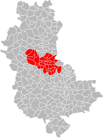 Localisation de Communauté de communes Beaujolais Pierres Dorées