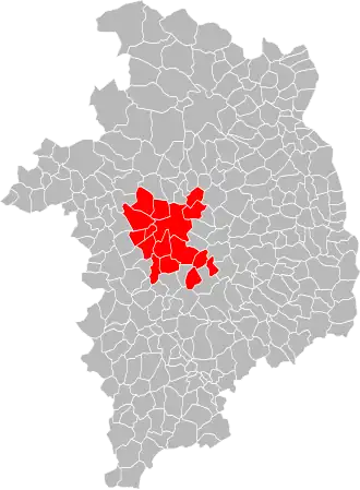 Localisation de Bourges Plus