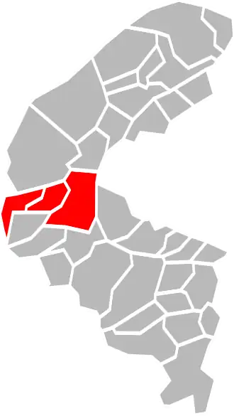 Localisation de Communauté d'agglomération Cœur de Seine