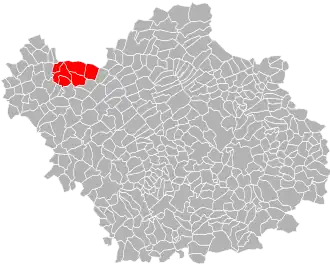 Localisation de Communauté de communes des Portes de Romilly-sur-Seine