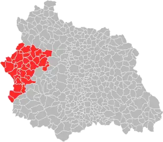 Localisation de Communauté de communes Chavanon Combrailles et Volcans