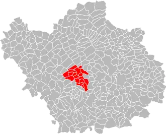 Localisation de Communauté du Grand Troyes