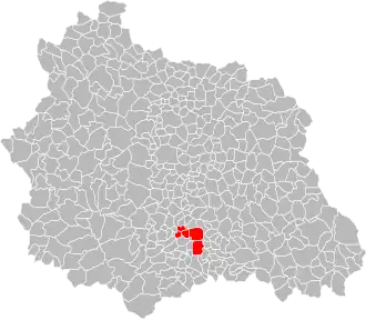 Localisation de Issoire Communauté