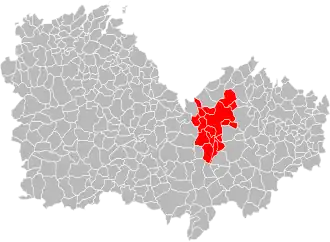 Localisation de Lamballe Communauté