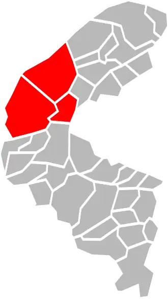 Localisation de Communauté d'agglomération du Mont-Valérien