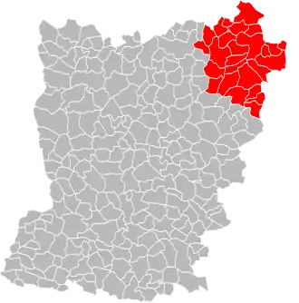 Localisation de Communauté de communes du Mont des Avaloirs