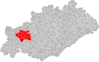 Localisation de Communauté de communesOrb et Jaur