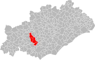 Localisation de Communauté de communesOrb et Taurou