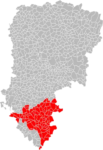 Localisation de Communauté d'aggIomération de la Région de Château-Thierry