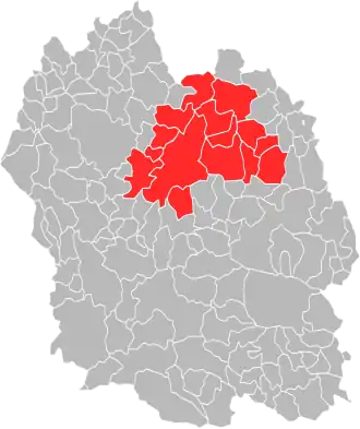 Localisation de Communauté de communes Randon - Margeride