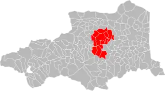 Localisation de Communauté de communes Roussillon Conflent