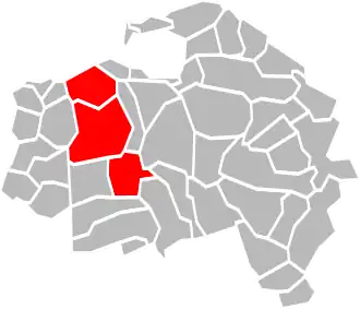 Localisation de Communauté d'agglomération Seine Amont