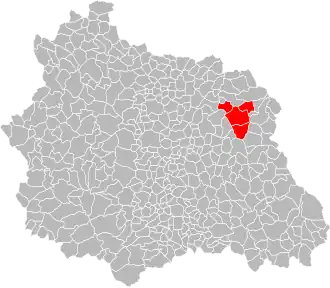 Localisation de Thiers communauté