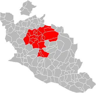 Localisation de Communauté d'agglomération Ventoux-Comtat Venaissin