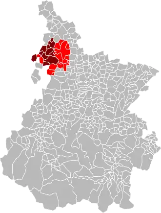 Localisation de Communauté de communes de Vic-Montaner